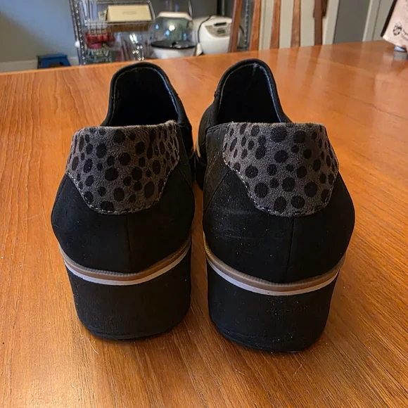 Platform Slip On Dr Scholl's "Look Out" Black Size 10 - Picture 5 of 7